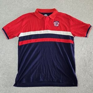 Rhino Rugby Men's USA Sevens Polo Shirt Sz 2XL Short Sleeve Embroidered Logo Red